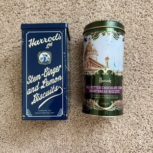 Harrod's Biscuit Tin Set
